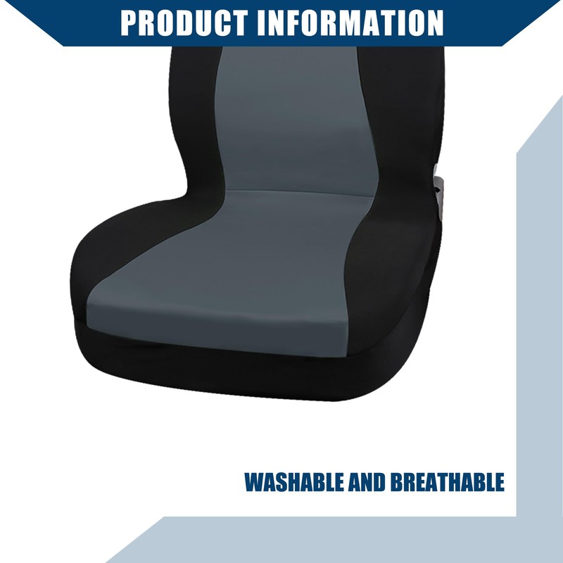 Hihaha High Back Front Car Seat Cover Bucket for SUV