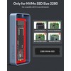 GiGimundo AJM40C Ultra-Fast 40Gbps External SSD Enclosure - Compatible for