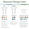 Maymom 14mm Flange Insert Compatible with Elvie Single/Double Electric, Elvie