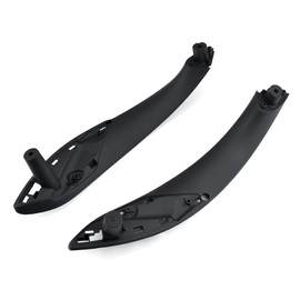 QKLsudua 2pcs Black Armrest Car Interior Door Handle Inner Panel Pull Trim Compatible with 3 4 Series F30 F35 2012-2018,F30, F31,F33,F34,F35,F36,F32,F80,F82,316,318,325-Front