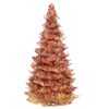 KYEYGWO Red Jasper Healing Crystal Stone Mini Christmas Tree, Handmade