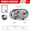 ADCARLIGHTS For 1999-2006 Volkswagen Golf MK4 Headlight Assembly with 1999-2002