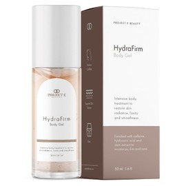 HydraFirm Body Gel by Project E Beauty | Firming and Sculpting | Reduce Cellulite | Body Shaping & Contouring | Tightens & Firms | Body Serum | Loose and Sagging Skin | 50ml