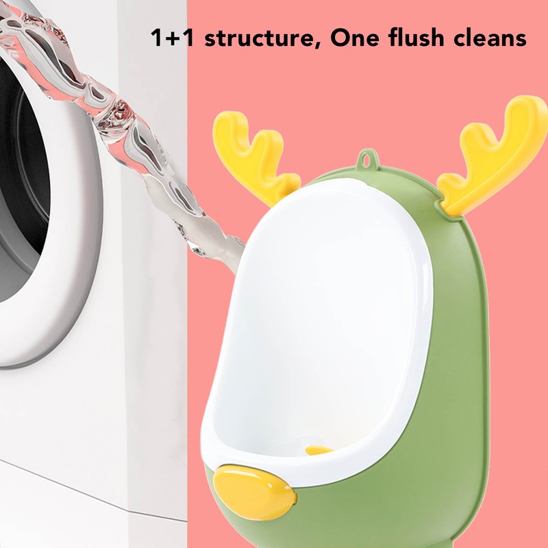 Cartoon Potty Training Urinal Adjustable Wall Mounted Standing Potty Practice
