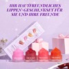 ANRCOLLECT Lip Mask + Lip Scrub, 4P Lip Care Set