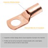 TKDMR 160Pcs Copper Wire Lugs AWG2 4 6 8 10