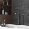 Lavatrum Wall Mounted Supply Elbow, Solid Brass Round Wall Supply