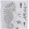 Pink Ink Designs A6 Clear Stamp Set Seahorse