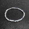 EUMENIDES Natural Crystal Stone Bracelet, 4MM, Elastic Band, Natural Gemstones,