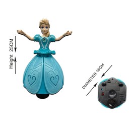 YSAMAX 1x Singing And Dancing Doll For Girls, Doll With Flashing Light And Music, Bump & Go, Princess Doll Toy, Comfortable And Flexible Touch, 3D Lightning Effect