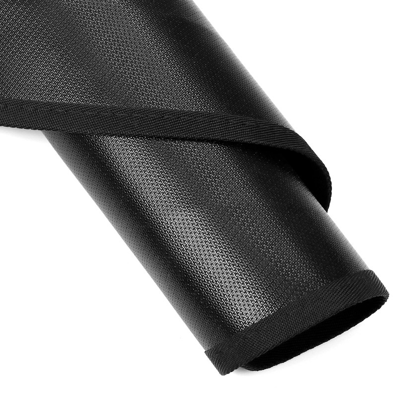 QWORK® Fireproof Underlay Round 100 cm - Fire Protection Mat
