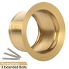 YAQUN Extended Garbage Disposal Flange,Deep Garbage Disposal Sink Flange for