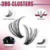 Mayhug Eyelash Extensions Set, 30 + 40D Lash Extension Set,