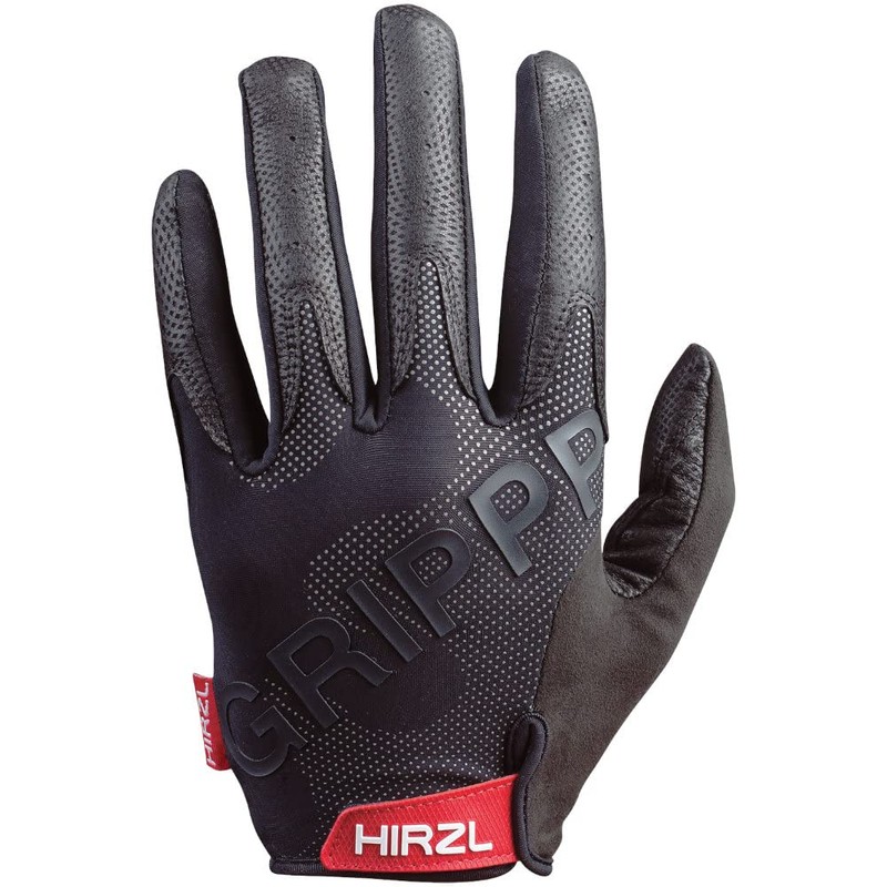 Hirzl Grippp Tour 2.0 Full Finger Unisex Cycling Gloves (Black,