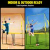 Volleyball Training Equipment, Adjustable Height Volleyball Net for Backyard Training