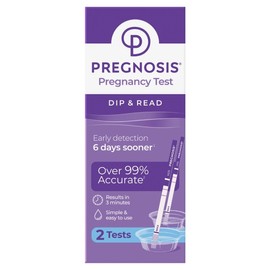Pregnosis Dip & Read Pregnancy Test (2 Tests)