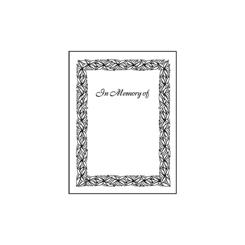 The Library Store Individual Bookplates in Memory of 75 per