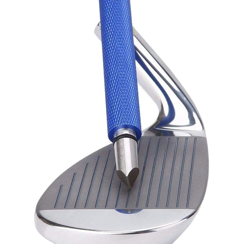 Golf Club Groove Sharpener for Wedge Maintenance – Manual Metal