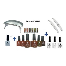 Mussa Set Esmalte Marca Mussa Lima+lamparaviaje+base+2 Top 13 Pzas
