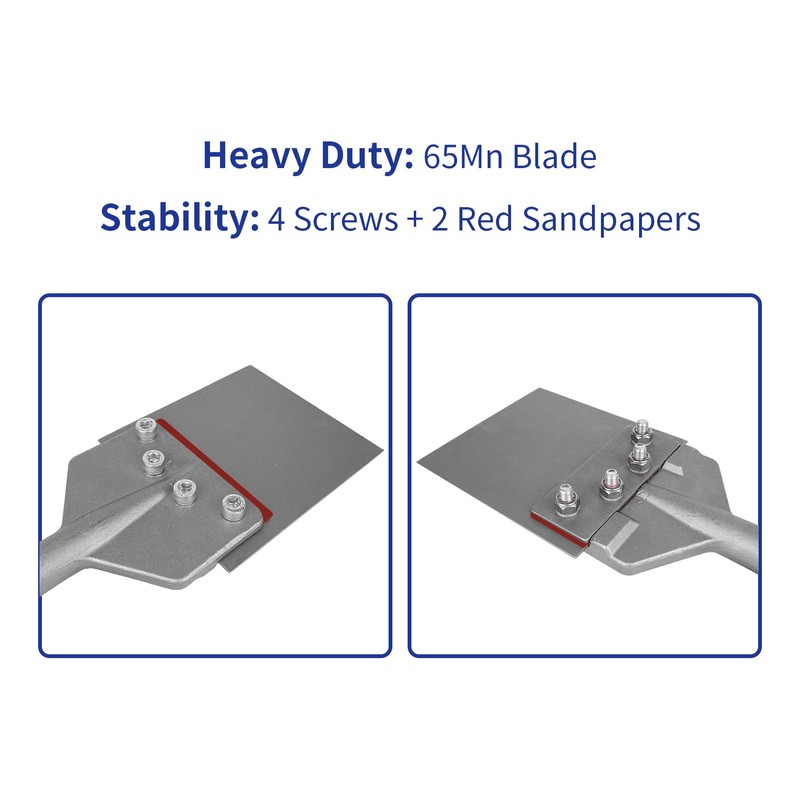 VIAVIC SDS MAX Floor Scraper, with 2 Pcs 6" Heavy