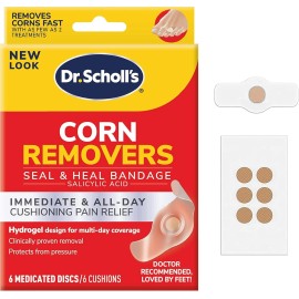 Dr. Scholl's Corn Removal Bandages 6ct   Fast Relief & Cushioning Technology
