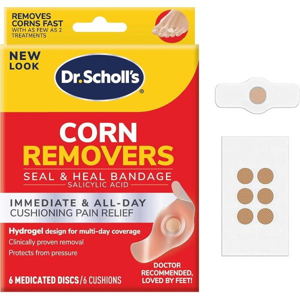 Dr. Scholl's Corn Removal Bandages 6ct Fast Relief & Cushioning