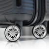 Pack of 8 Suitcase Castors Replacement 60 x 19 mm,