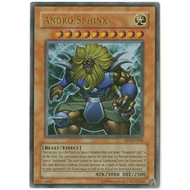 Yu-Gi-Oh! - Andro Sphinx (EP1-EN002) - Yu-Gi-Oh The Movie Promo Exclusive Pack - Promo Edition - Ultra Rare
