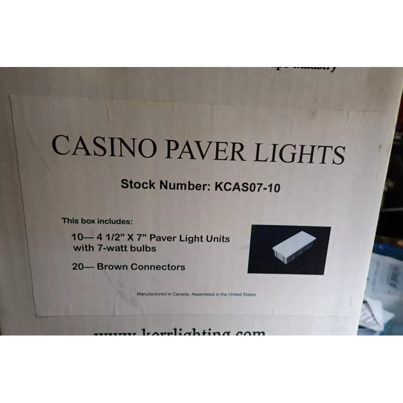 Kerr Lighting Residential Paver Light 4" x 8" for Walk,