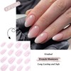 French False Nails - Gradient Short Press on Nails Almond