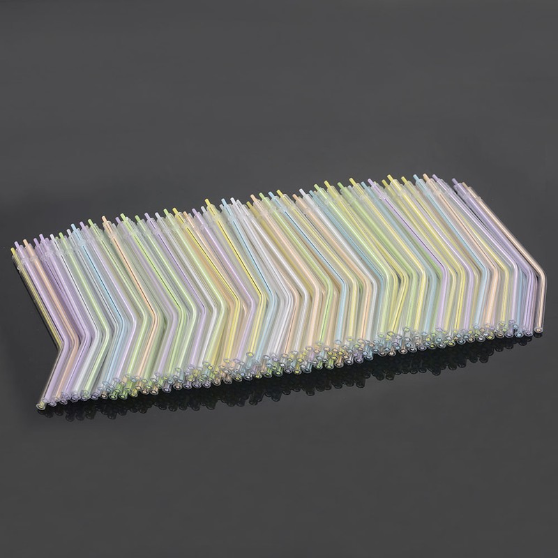 200pcs Dental Disposable Air Water Spray Nozzles Tips Tubes For