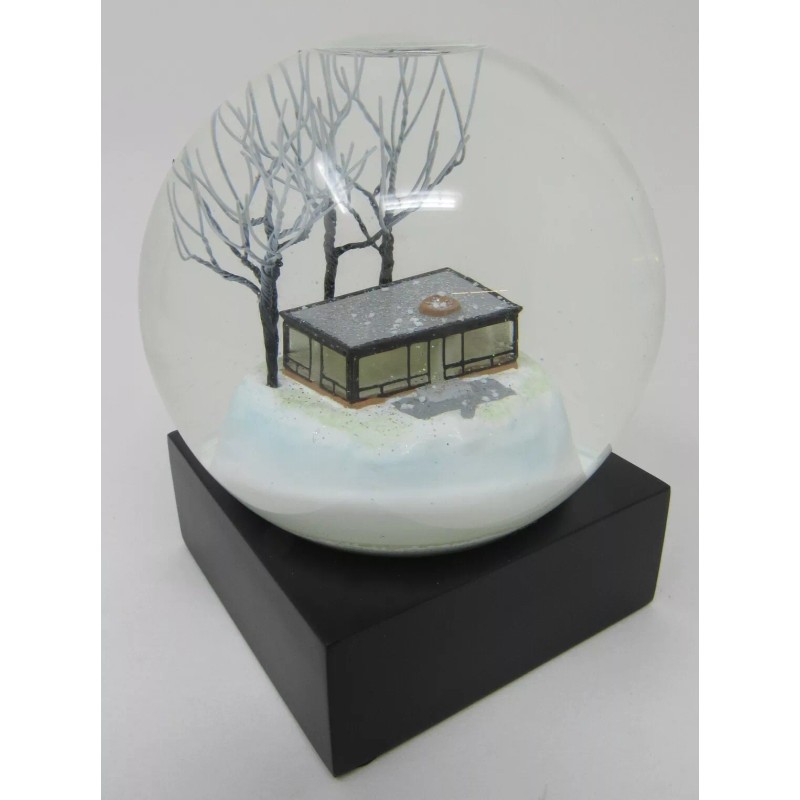 CoolSnowGlobes BRAND NEW Philip Johnson The Glass House Collectible Snow