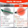 Pcmursal Chain Wrench, 35" Strap Wrench Heavy Duty with 27.5"