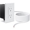 ELECPOW in-Wall Outlet Relocation Kit & Recessed TV Outlet Box