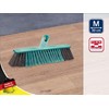 Leifheit All-Round brush Clean Xtra 30 cm, Innovative X Cross-Over-Bristles