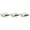 100 Pieces Pyramid Studs 4 Jaw Rivets for Punk Crafts