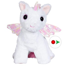 Record Your Own Plush 8 Inch - Stardust the Pegasus - Ready 2 Love in a Few Easy Steps