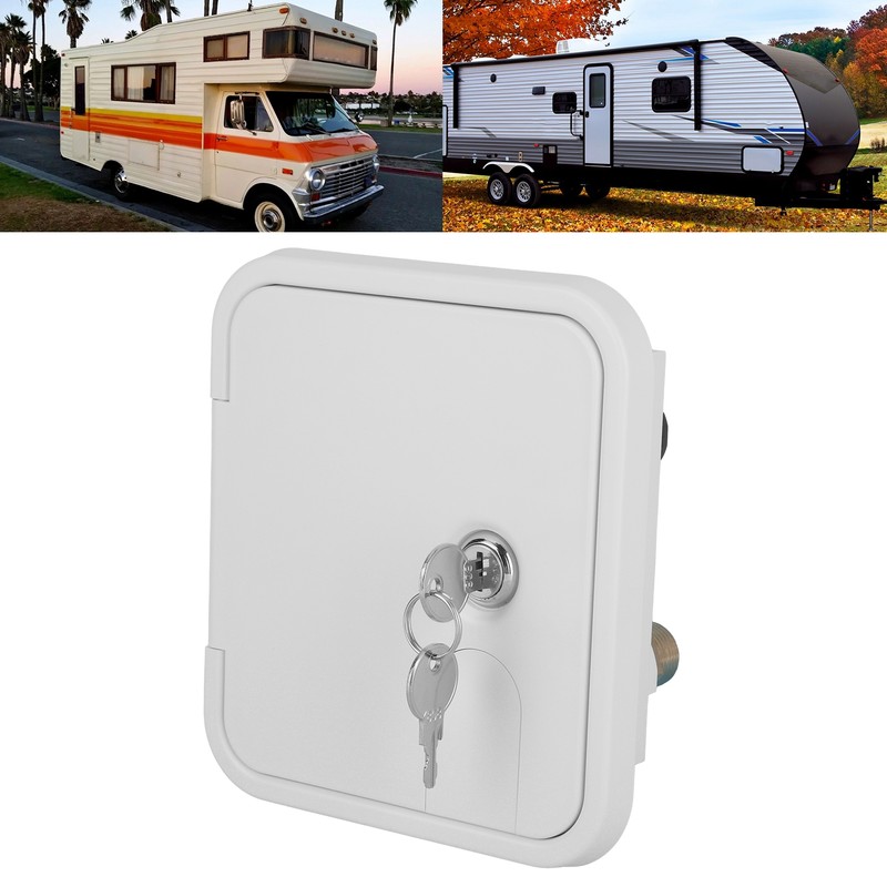 RV Water Inlet SquareShape with Cigar Lighter Pressure Filling Port