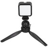 Portable Phone Microphone Vlogging Equipment Microphone Kit with LED Light