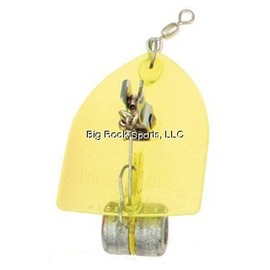 Luhr Jensen 7 Double Deep Six Chartreuse Crystal