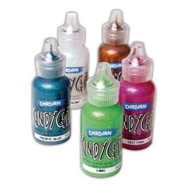 Derivan Kindy Glitz Crystalite Glitter Glue 36 ml (5-Pieces Set)