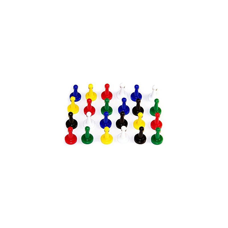 Set of Assorted 1" Pawns, Set Of 24