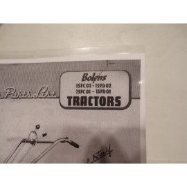 Bolens Versa-Matic Walk-Behind Tractor Owner & Parts Manual 15fc02-15fd2 +others