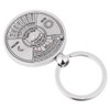 Antique 50 Years Perpetual Calendar Keychain Metal Key Ring Accessory