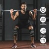 2pcs Rodilla Deportivas Vendas Compresion Gym Knee Wraps