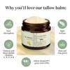 Whipped Tallow Balm with Wild Honey, Hydrating Face and Body