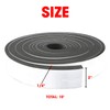 Neoprene Foam Strip Roll by Dualplex, 2" Wide x 10'