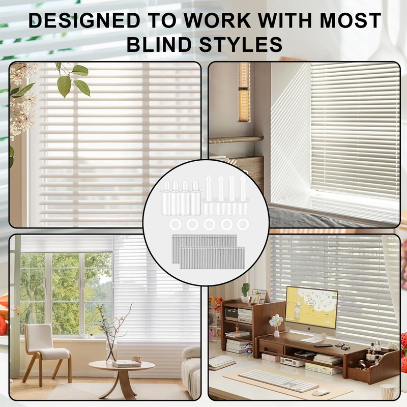 125 PCS Repair Plantation Shutters Tool Set, Plantation Shutter Louvers
