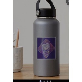 BeBeStrange Pennywise NEW Holographic Sticker Size Small IT Scary Clown Creepy Horror