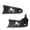 JMCHstore 8'' Mini bike Stretch Extension Tabs for Coleman CT100U,